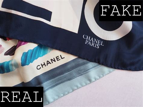 chanel fake scarf|how to tell chanel authenticity.